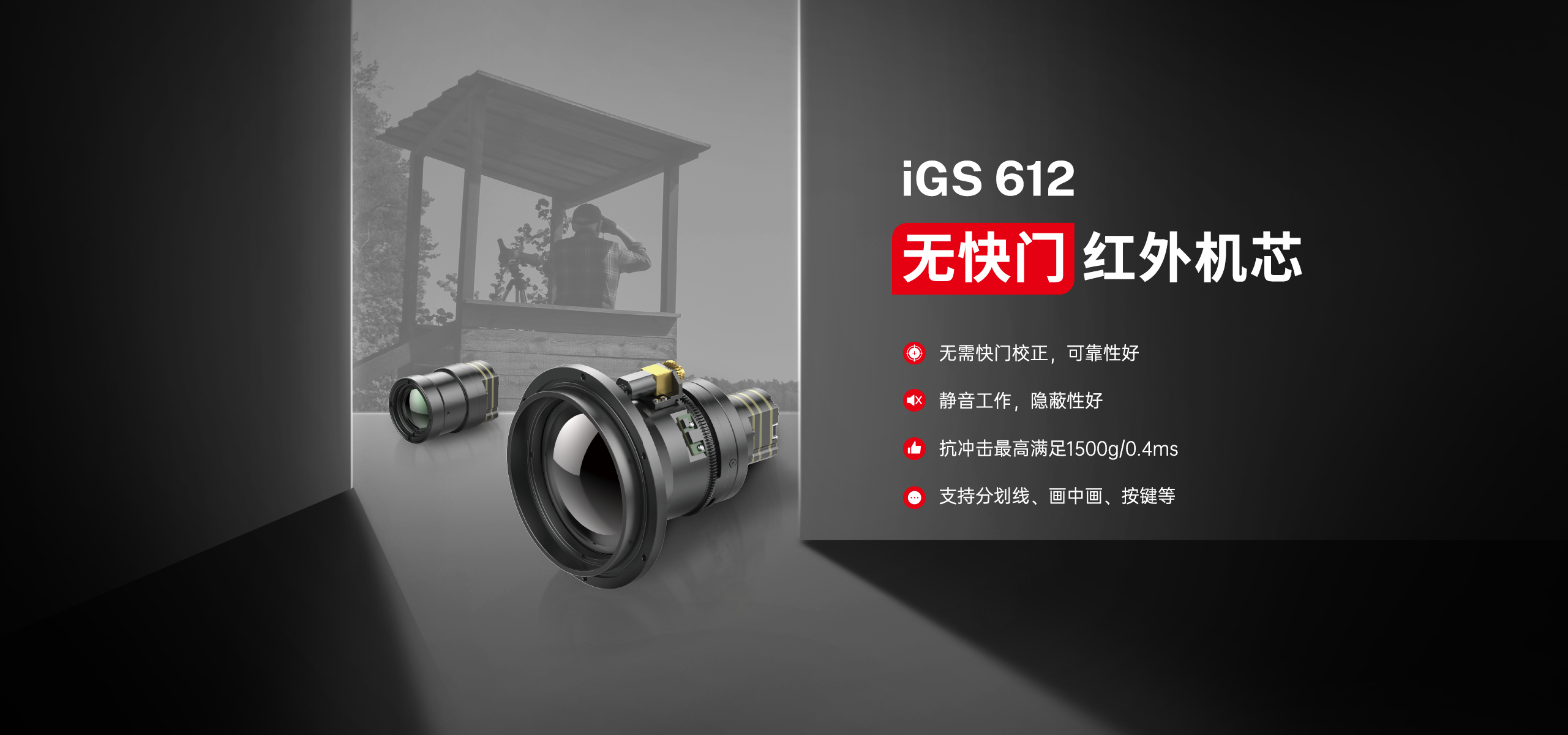 pg电子娱乐平台iGS无快门红外机芯